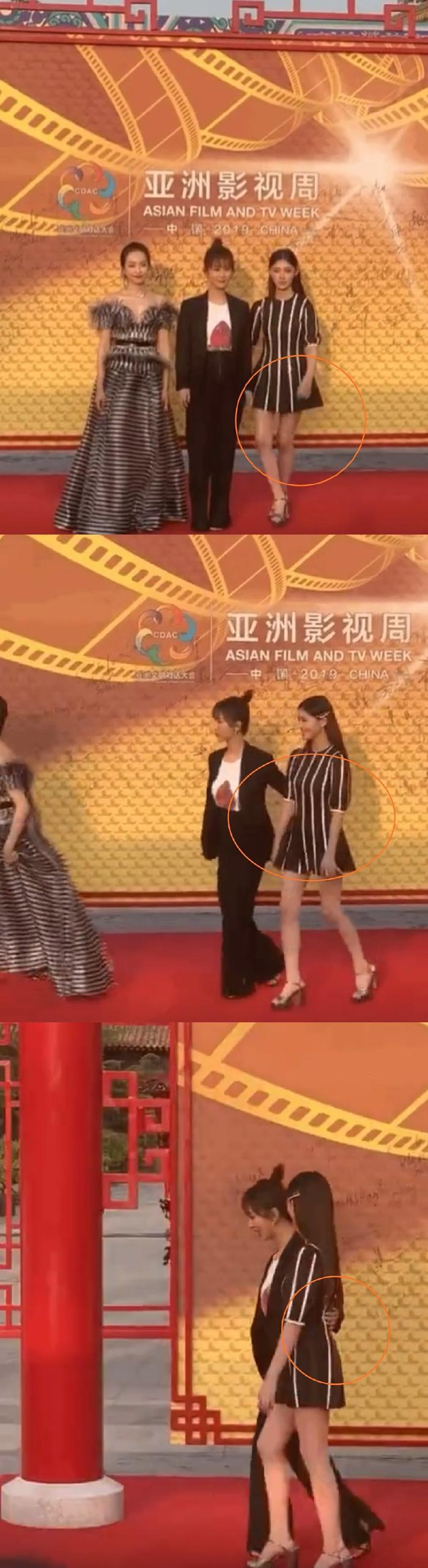亚洲影视周：杨幂宋茜杨紫沈月关晓彤无修图曝光，看看谁的状态好