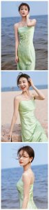 贾青的户外街拍唯美写真