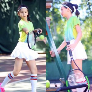 ​田亮女儿森碟不敌日本种子选手，提前结束网球国际赛事