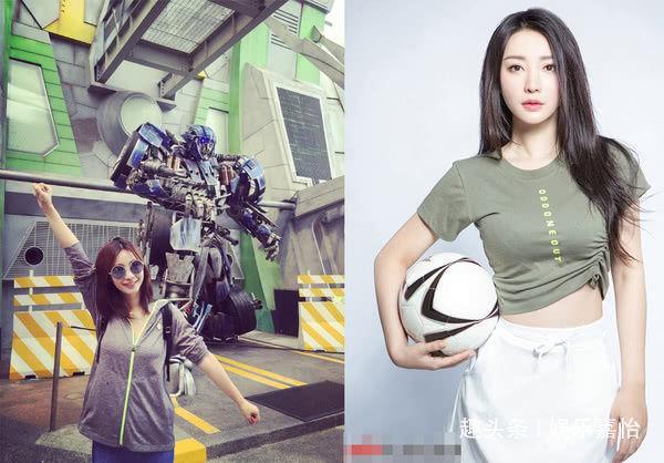 冉莹颖穿紧身衣秀蜂腰，身体曲线不似三娃妈，性感程度赶超柳岩了