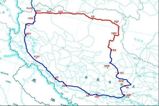 羌塘无人区很可怕吗 大羌塘无人区穿越示意图