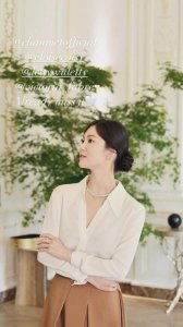 宋慧乔ins更新Chaumet拍摄花絮,好优雅好贵气的尚美女神!