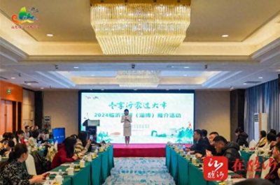 “冬享沂蒙过大年”临沂市文化旅游推介活动走进淄博