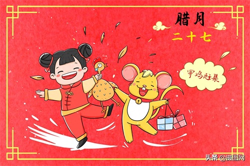 收藏!小时候的浓浓“年味儿”都在这些画里啦