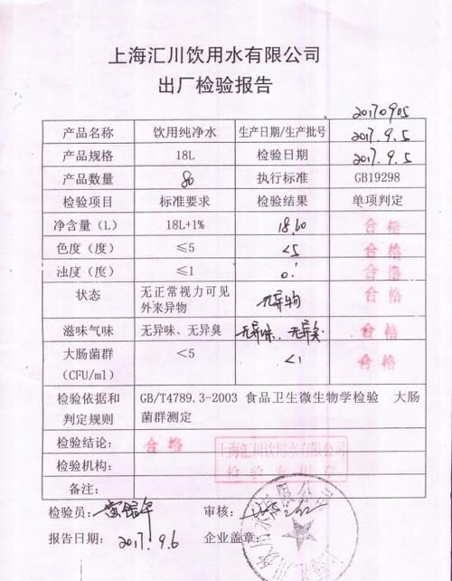 蓝剑桶装水是纯净水还是矿泉水