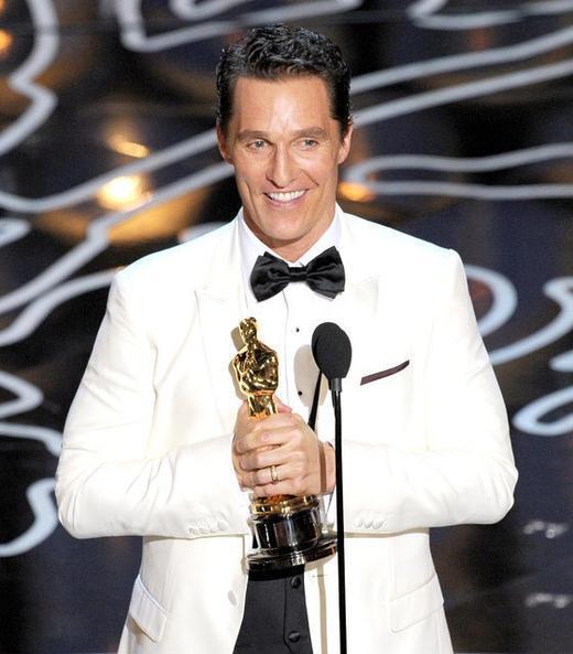 马修麦康纳光头造型（击败小李子夺得奥斯卡影帝）(3)