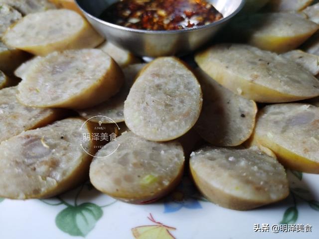 正宗粉肠的做法和配方（第一次做粉面肠）(3)