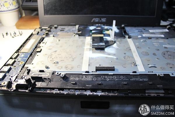 华硕k45vd笔记本拆机教程(固态攻坚战ASUS)(27)