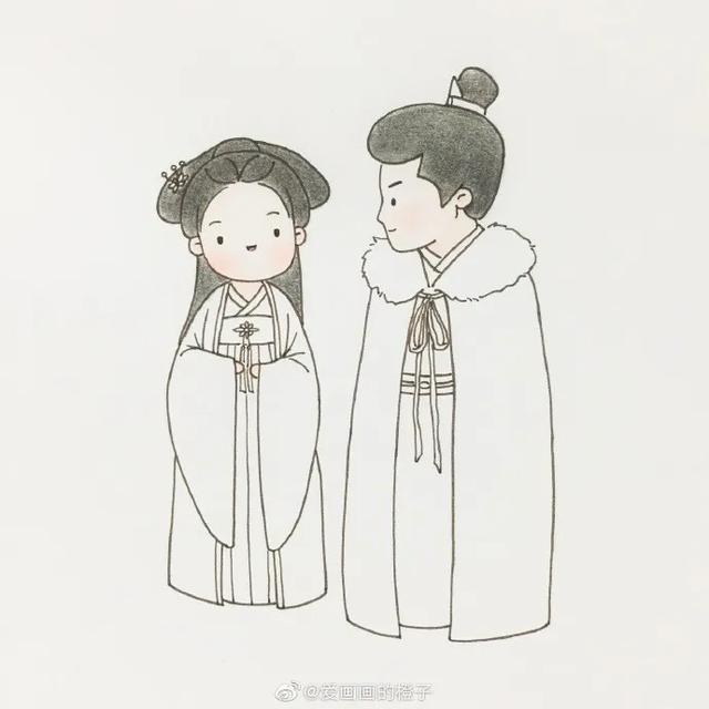 简单可爱还高冷的古风人物怎么画(一步一步教你画最热古装剧人物和可爱的古风小姐姐)(16)