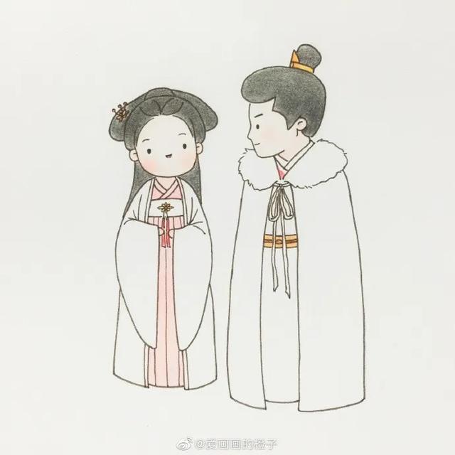 简单可爱还高冷的古风人物怎么画(一步一步教你画最热古装剧人物和可爱的古风小姐姐)(20)