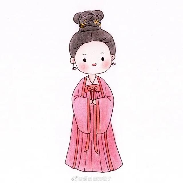 简单可爱还高冷的古风人物怎么画(一步一步教你画最热古装剧人物和可爱的古风小姐姐)(24)