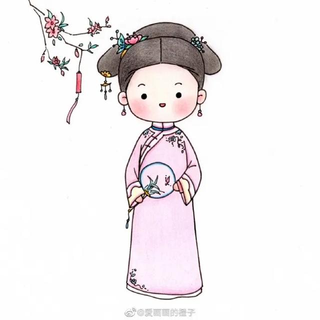 简单可爱还高冷的古风人物怎么画(一步一步教你画最热古装剧人物和可爱的古风小姐姐)(55)