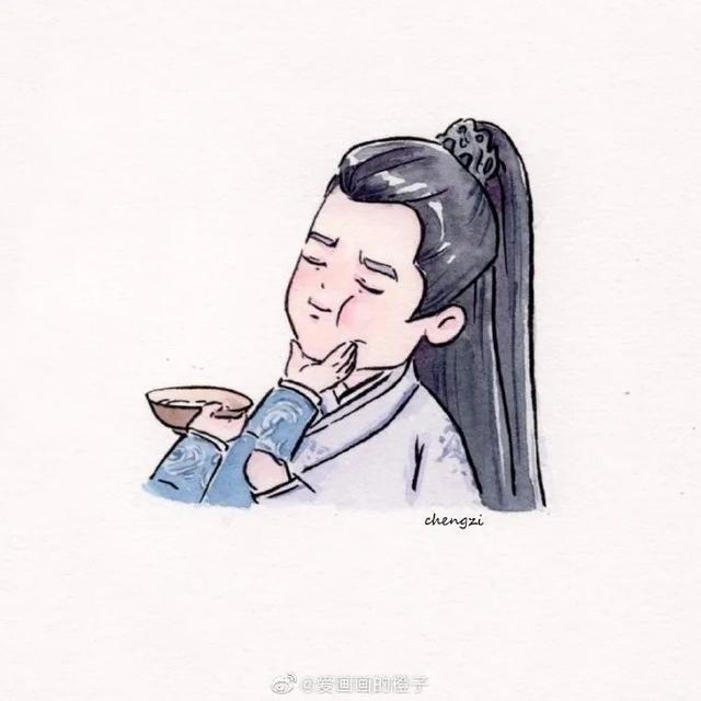 简单可爱还高冷的古风人物怎么画(一步一步教你画最热古装剧人物和可爱的古风小姐姐)(8)