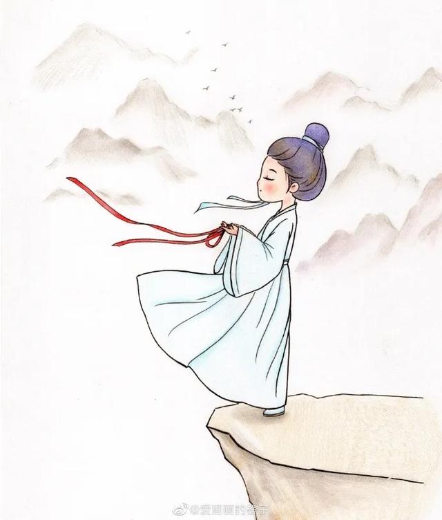 简单可爱还高冷的古风人物怎么画(一步一步教你画最热古装剧人物和可爱的古风小姐姐)(33)