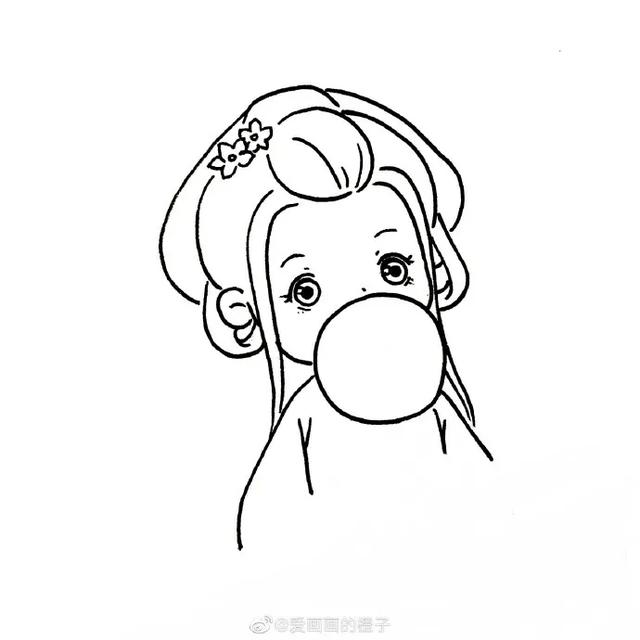 简单可爱还高冷的古风人物怎么画(一步一步教你画最热古装剧人物和可爱的古风小姐姐)(37)