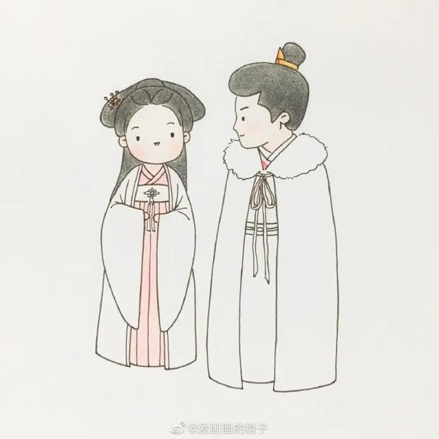 简单可爱还高冷的古风人物怎么画(一步一步教你画最热古装剧人物和可爱的古风小姐姐)(17)