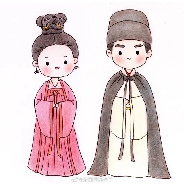 简单可爱还高冷的古风人物怎么画(一步一步教你画最热古装剧人物和可爱的古风小姐姐)(23)