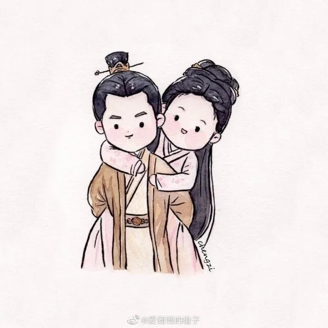 简单可爱还高冷的古风人物怎么画(一步一步教你画最热古装剧人物和可爱的古风小姐姐)(9)