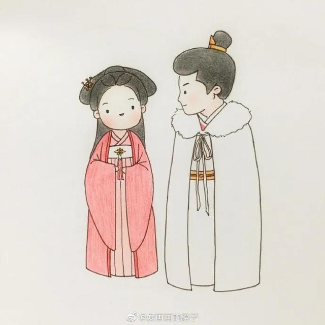 简单可爱还高冷的古风人物怎么画(一步一步教你画最热古装剧人物和可爱的古风小姐姐)(21)