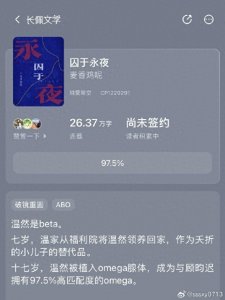 2024长佩文学城排名前六酸涩文学、不接受反驳
