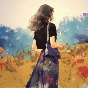 ​治愈系列头像：当我告诉自己都已放下，而在那一瞬间感觉突然解脱