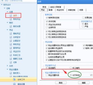 ​用友U8如何设置填制凭证自动带出现金流量项目