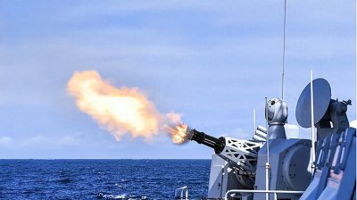 ​中国海军的最后防线：1130近防炮，只能开火10秒是无敌存在