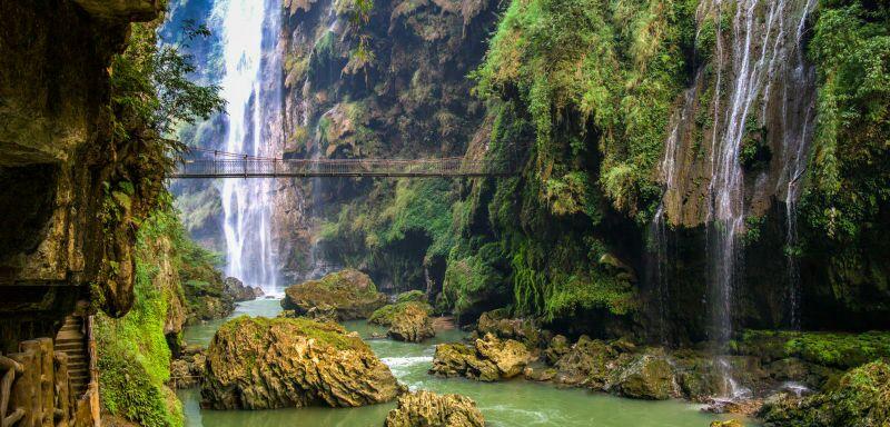 第二天：黄果树瀑布——花溪大峡谷（中国最大河流——百里乌江第一峡谷）