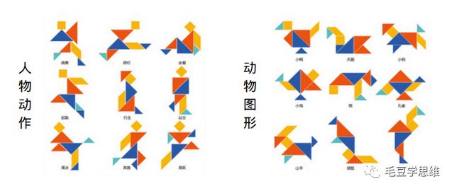 用七巧板拼出各式各样的图形（小图块拼出大世界）(5)