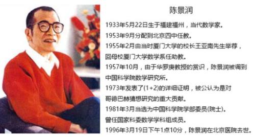 陈景润的小故事