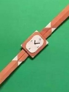 ​手表怎么折(手表折纸视频)