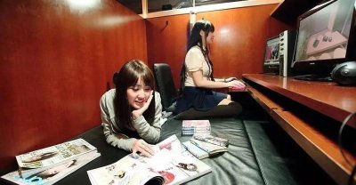 ​你们知道日本的网吧有多强大吗?反正回家也是为了一张床可以睡觉