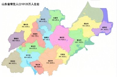 ​山东省有多少人口