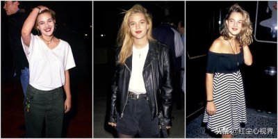 ​德鲁·巴里摩尔九十年代终极时尚女神