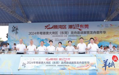 ​赛事结果出炉！2024年粤港澳大湾区（东莞）龙舟邀请赛“群龙竞渡”热闹欢腾