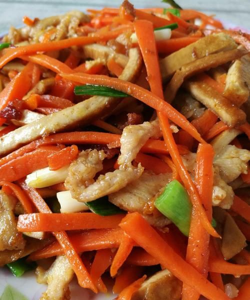 胡萝卜和豆腐干怎么做好吃