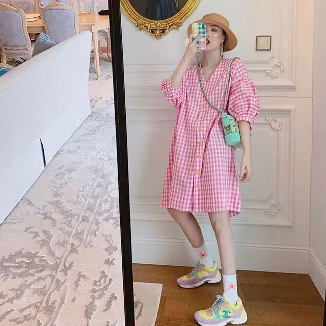 秋冬美裙这样穿才够调性(48条春夏仙女裙显瘦又时髦)(26)