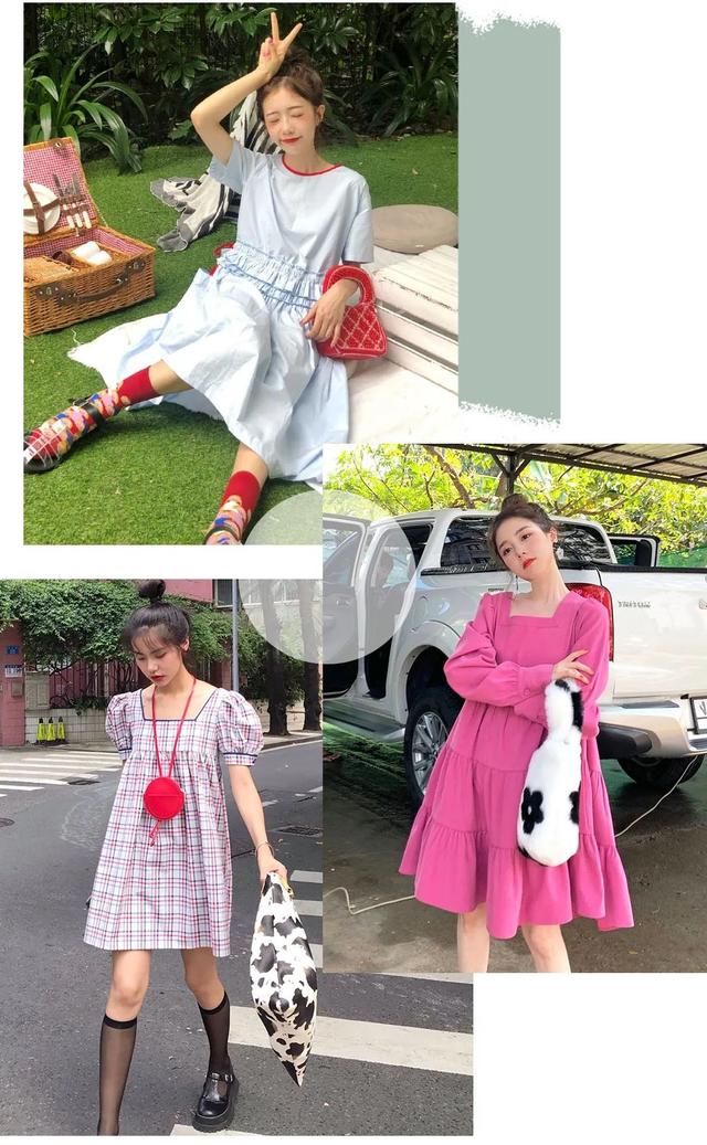 秋冬美裙这样穿才够调性(48条春夏仙女裙显瘦又时髦)(23)