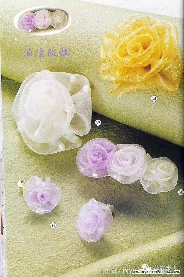 手工制作简单又好看的发饰（DIY手工制作发饰头饰）(25)