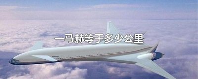 ​一马赫等于多少公里