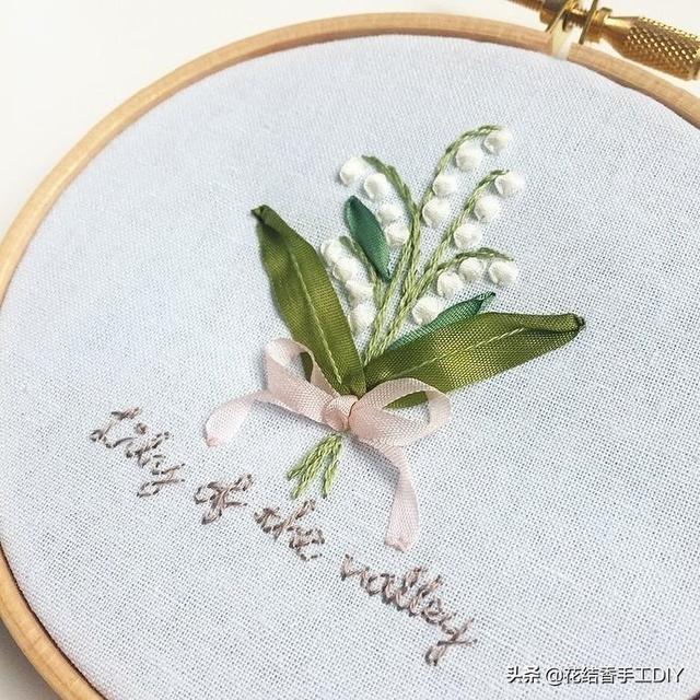 丝带绣绣法技巧（丝带绣还能这么绣）(5)