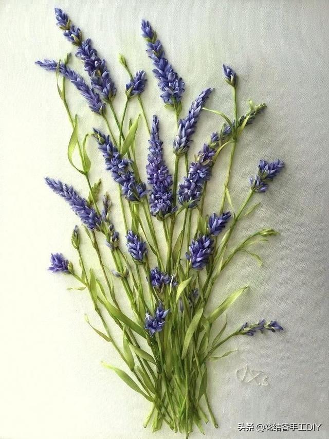 丝带绣绣法技巧（丝带绣还能这么绣）(15)