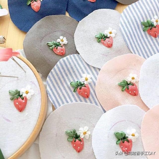 丝带绣绣法技巧（丝带绣还能这么绣）(2)