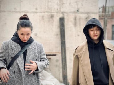 ​靳东影后老婆李佳晒照，白发丛生难掩气质好，背万元大牌包很阔气