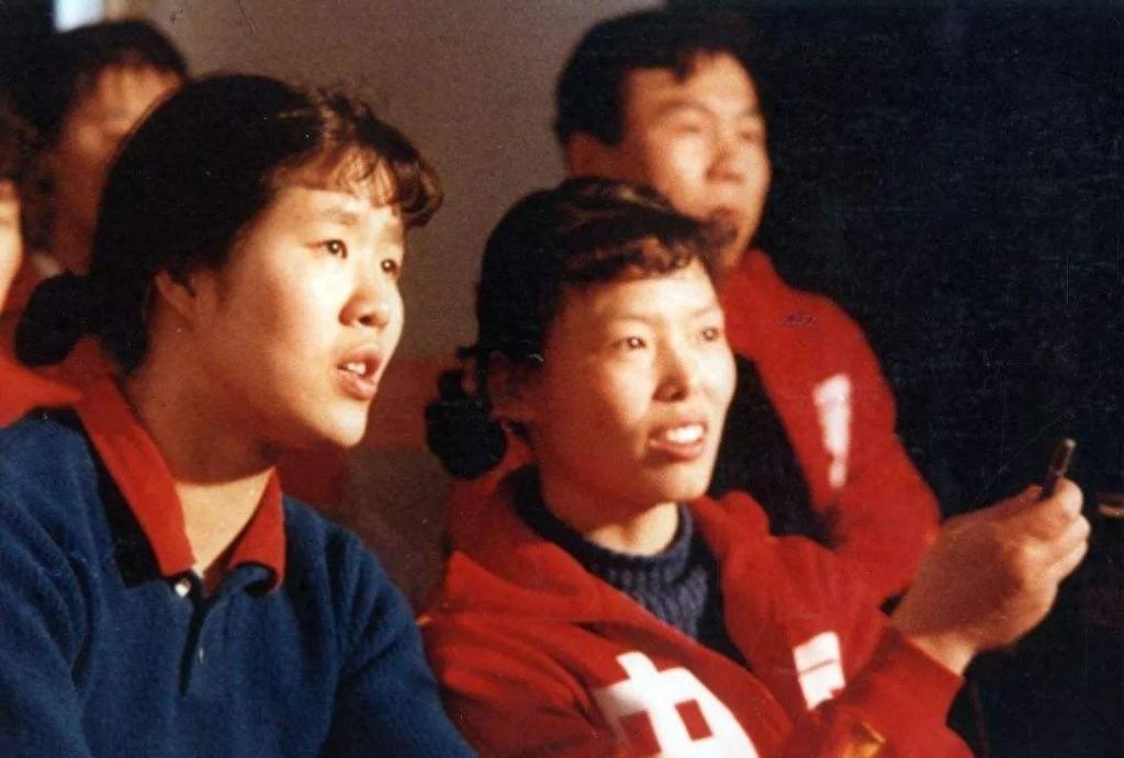 老照片:老女排名将陈招娣
