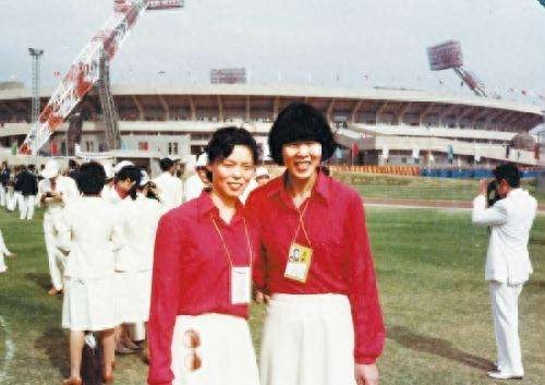 老照片:老女排名将陈招娣