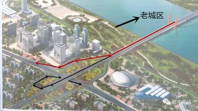 ​新世纪大桥要变成这样！无红绿灯，一律右转