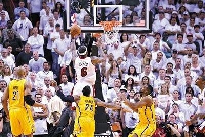 詹姆斯生涯精彩绝杀表现