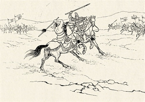 三国演义全集（386），虎痴许褚裸衣战马超，二百余合胜负难分