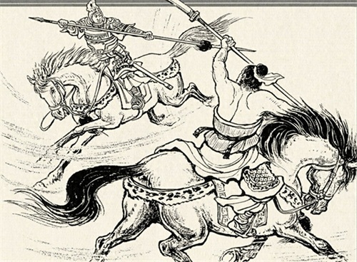 三国演义全集（386），虎痴许褚裸衣战马超，二百余合胜负难分